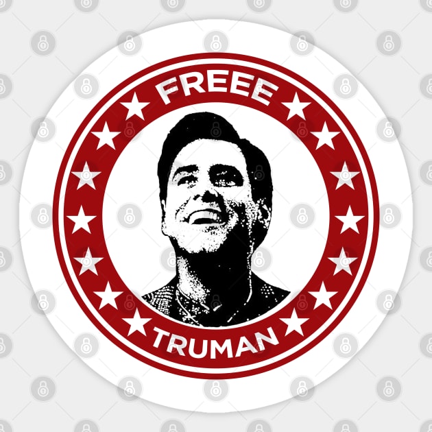 Free Truman Truman Show Sticker by Kinanti art